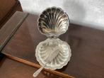 silvertape schelpje made in Engeland, Antiek en Kunst, Antiek | Goud en Zilver, Ophalen of Verzenden, Zilver