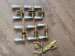 Deurbeslag, Doe-het-zelf en Verbouw, Hang- en Sluitwerk, Ophalen, Gebruikt, Koper of Messing, Klink of Kruk