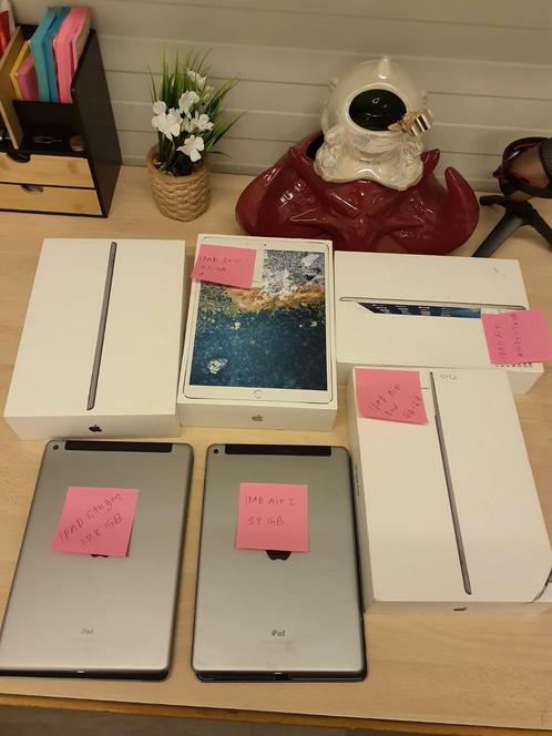 ipad 6th gen,ipad Air 2, Air 3,ipad pro, Computers en Software, Apple iPads, Zo goed als nieuw, Apple iPad, 10 inch, 64 GB, Grijs