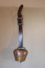 koebel met leren riem  vintage, Antiek en Kunst, Ophalen of Verzenden