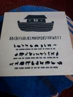 Houten Bord, Ark van Noach, kinderkamer, decoratie., Boeken, Ophalen of Verzenden