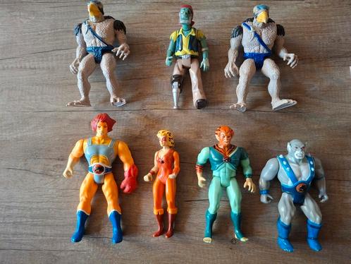7 vintage Thundercats aktie figuren, Kinderen en Baby's, Speelgoed | Actiefiguren, Gebruikt, Ophalen of Verzenden