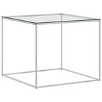 NIEUWE Salontafel 60x80 cm gespiegeld glas met garantie, Haba trading, Vierkant, Nieuw, Glas