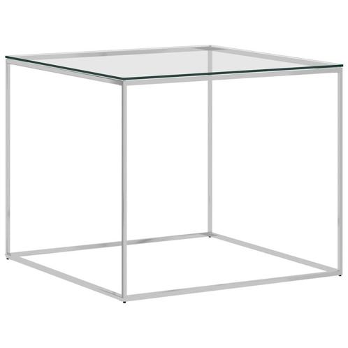 NIEUWE Salontafel 60x80 cm gespiegeld glas met garantie, Huis en Inrichting, Tafels | Salontafels, Nieuw, Minder dan 50 cm, 50 tot 100 cm