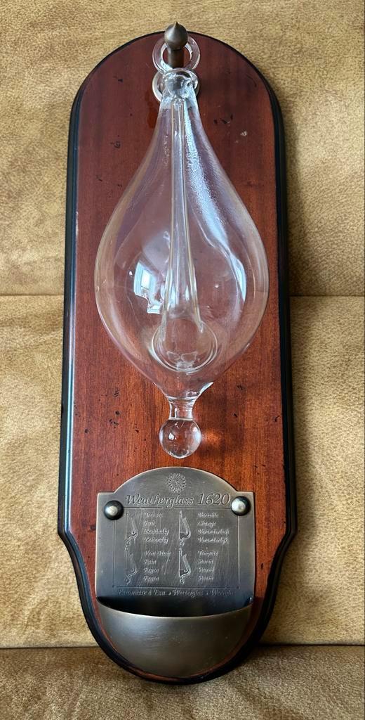 Antieke Wetherglass anno 1620, Antiek en Kunst, Antiek | Koper en Brons, Brons, Ophalen of Verzenden