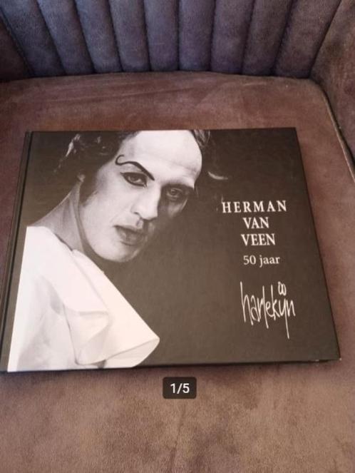 Herman van veen 50 jaar Harlekijn, Boeken, Kunst en Cultuur | Dans en Theater, Zo goed als nieuw, Ophalen of Verzenden