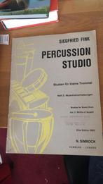 Percussion Studio 2 Siegfried Fink Snare drum, Muziek en Instrumenten, Bladmuziek, Gebruikt, Ophalen of Verzenden, Drums of Percussie