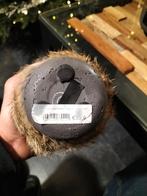 Unieke Kandelaar met Bont, Bruin, Ophalen of Verzenden, Zo goed als nieuw, Metaal