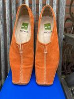 K+S Europe loafers - Instappers oranje maat 39 Z.G.A.N. leer, K + S, Instappers, Oranje, Ophalen of Verzenden