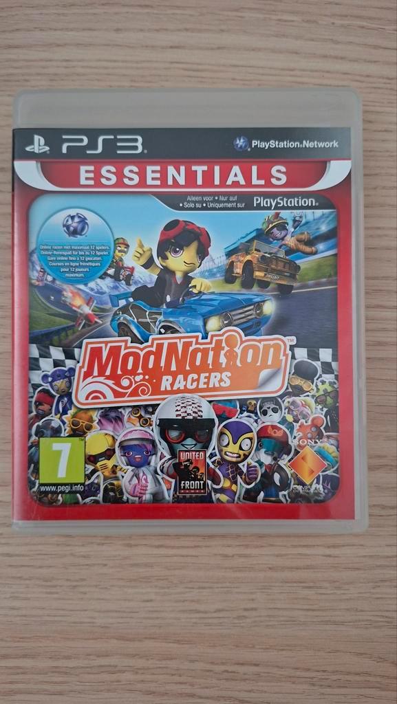 ModNation Racers - PS3 Essentials, Spelcomputers en Games, Games | Sony PlayStation 3, Gebruikt, Racen en Vliegen, 1 speler, Vanaf 7 jaar