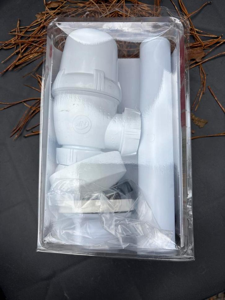Wirquin Wastafel Sifon Set - Nieuw in Verpakking, Doe-het-zelf en Verbouw, Sanitair, Nieuw, Wastafel, Ophalen of Verzenden