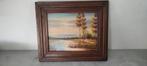 J Kok, ingelijst schilderij, Antiek en Kunst, Ophalen of Verzenden