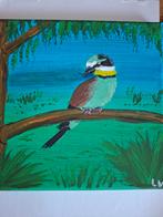 Bijeneter schilderij op canvas - 20x20, Ophalen of Verzenden