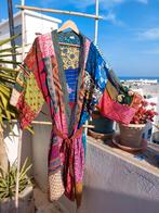 Prachtige sari patchwork kimonos uit India, Kleding | Dames, Overige Dameskleding, Verzenden, Nieuw