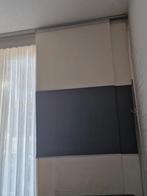 Gordijnen - Wit/Grijs, 100 tot 150 cm, Ophalen of Verzenden, Zo goed als nieuw, 150 tot 200 cm