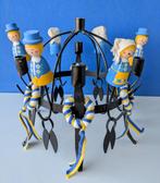 Vintage Zweedse TOARP kandelaar, Huis en Inrichting, Woonaccessoires | Kandelaars en Kaarsen, Ophalen of Verzenden, Gebruikt, Zwart