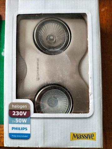 inbouwspot duo halogeen nieuw in de doos ongebruikt Philips beschikbaar voor biedingen