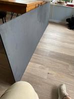 MDF Plaat zwart  2.44 bij 70 bij 9, Doe-het-zelf en Verbouw, Hout en Planken, Ophalen, Nieuw