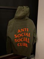 Anti Social Social Club x Undefeated Khaki hoodie | M, Kleding | Heren, Groen, Maat 48/50 (M), Ophalen of Verzenden, Anti Social Social Club