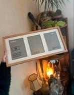 Twee houten fotolijsten voor drie grote foto’s van ikea, Ophalen of Verzenden