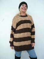 *Abfab Vintage Bruine Lange Trui / Sweater L*, Ophalen of Verzenden, Zo goed als nieuw, Maat 42/44 (L), Bruin