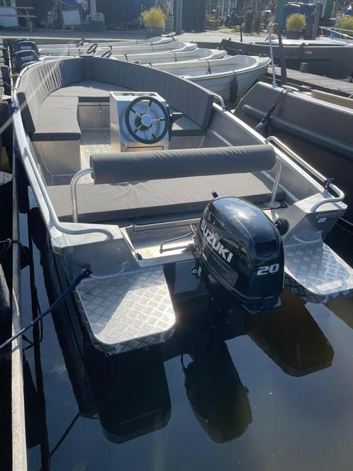 qwest R485 Suzuki 20pk (bj 2025), Watersport en Boten, Vis- en Consoleboten, Nieuw, 3 tot 6 meter, Overige brandstoffen, Aluminium