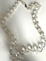 Vintage lucite helder transparante ketting, Sieraden, Tassen en Uiterlijk, Kettingen, Ophalen of Verzenden, Zo goed als nieuw