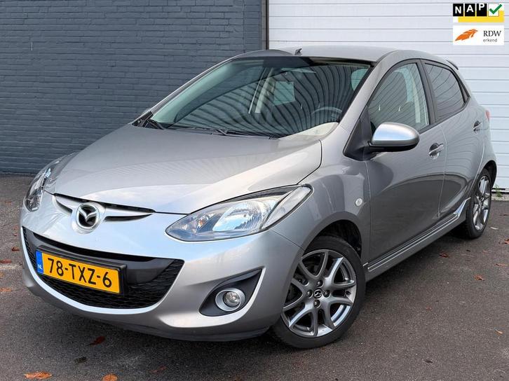 Mazda 2 1.3 Navigator GT LPG G3 2EEIG/NAVI/STOELVERWARMING/L, Auto's, Mazda, Bedrijf, Te koop, ABS, Airbags, Airconditioning, Bluetooth