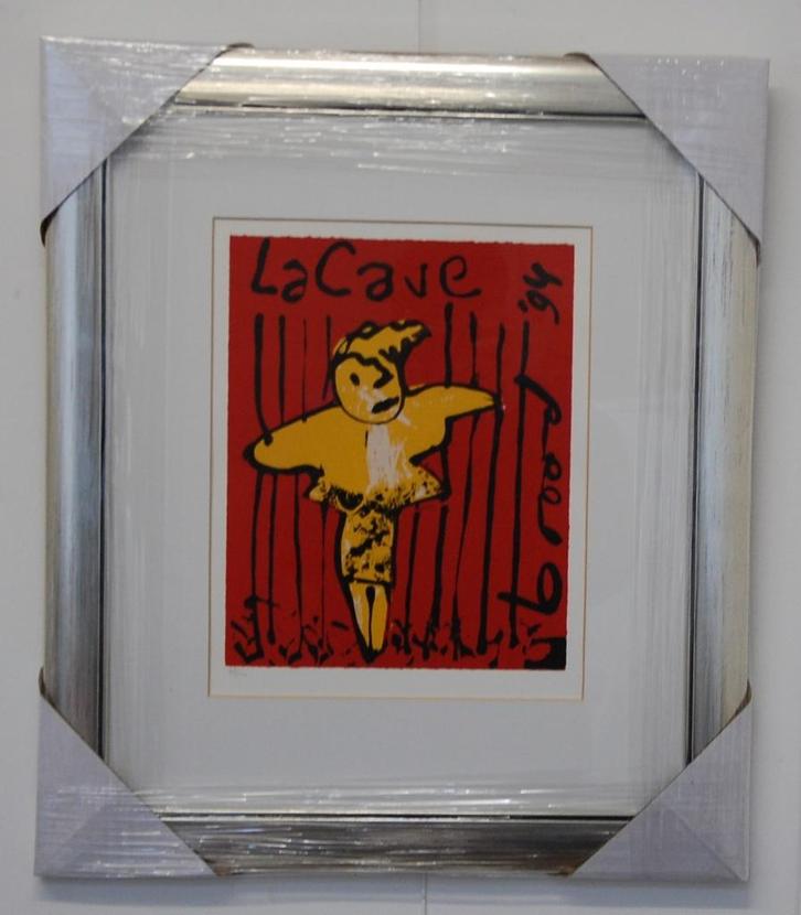 Herman Brood zeefdruk nu 5  La carve, Antiek en Kunst, Kunst | Litho's en Zeefdrukken, Ophalen