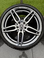 Velgen Mercedes 19” incl winterbanden Pirelli, Auto-onderdelen, Banden en Velgen, Gebruikt, Banden en Velgen, Winterbanden, 235 mm