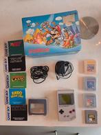 Gameboy DMG-01 (complete set met vele extra's), Spelcomputers en Games, Spelcomputers | Nintendo Game Boy, Ophalen of Verzenden