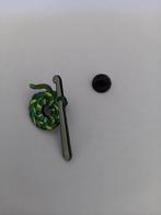 Broche pin haaknaald met wol groen tinten, Nieuw, Groen, Overige materialen, Verzenden
