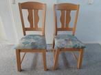 Twee eetkamer- of slaapkamerstoelen, Ophalen, Hout, Twee, Overige kleuren