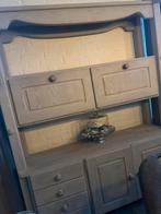 Zwaar eiken kaaskast en kastje, Ophalen of Verzenden, Gebruikt