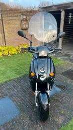 E-max Elektrische snorscooter (geen accu) met lader,slot etc, Fietsen en Brommers, Snorfietsen en Snorscooters, Ophalen, Gebruikt