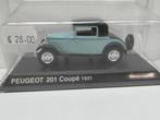 Peugeot 201 Coupe  1931  1:43, Hobby en Vrije tijd, Modelauto's | 1:43, Ophalen of Verzenden, Nieuw, Auto, Overige merken