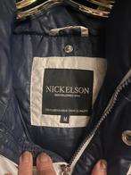 Nickelson heren winterjas,maat M, Ophalen of Verzenden, Zo goed als nieuw, Maat 52/54 (L), Blauw