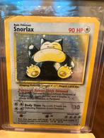 Pokemon kaart Snorlax 11/64 holo No Symbol Error, Ophalen of Verzenden, Gebruikt, Losse kaart, Foil