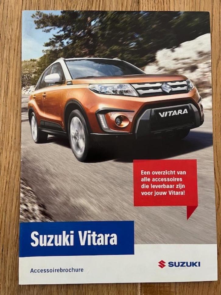 Suzuki Vitara autofolders brochures diverse partij, Boeken, Auto's | Folders en Tijdschriften, Gelezen, Overige merken, Ophalen of Verzenden