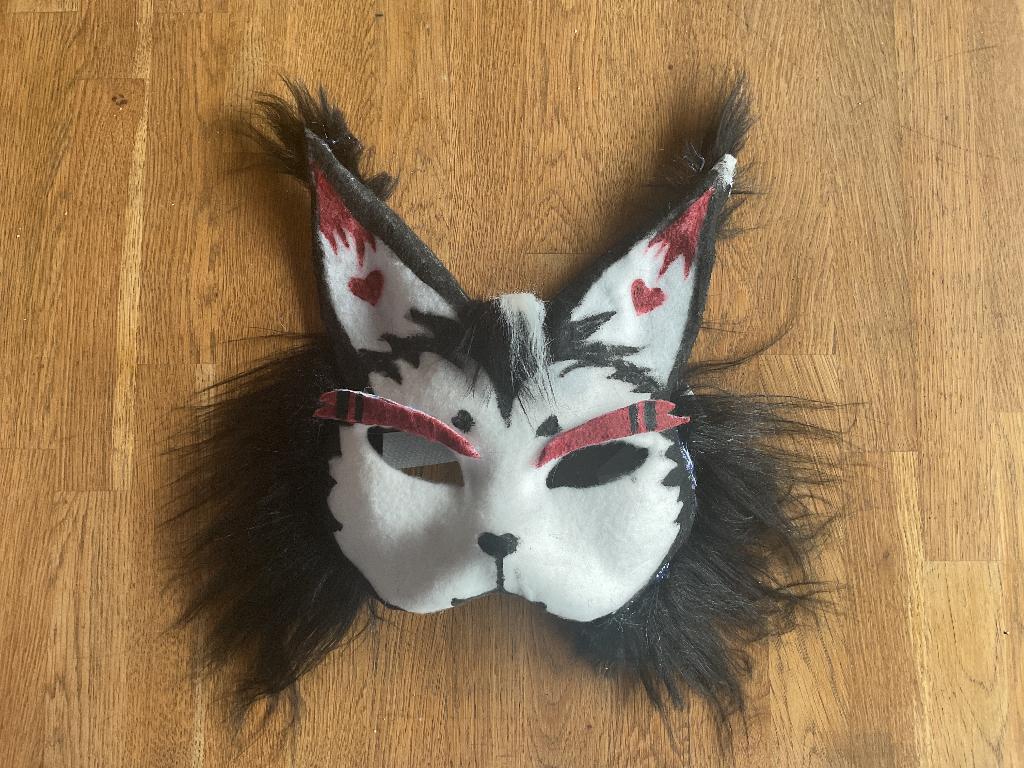 Fursuit Therian masker husk hazbin hotel, Ophalen of Verzenden, Nieuw, Accessoires