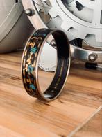 Vintage Laurana armband met handgemaakte emaille, Ophalen of Verzenden, Overige materialen, Armband