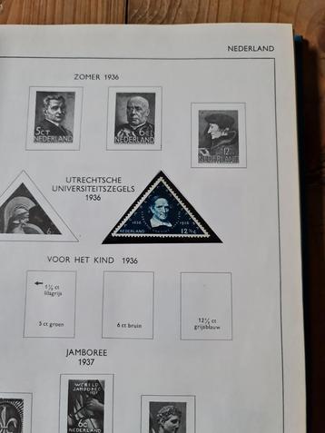 Nederlandse Postzegels 1936-1941 beschikbaar voor biedingen