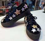 Superga plateau blauw velvet sneakers met sterren 38 47849, Kleding | Dames, Schoenen, Blauw, ., Ophalen of Verzenden, Superga