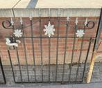 Sierhekwerk en 500+ eikels hekpunten, Tuin en Terras, Ophalen of Verzenden, Zo goed als nieuw, IJzer, Sierhekwerk