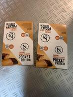 POCKET PROTEIN - KARAMELKOEKJE - NXT LEVEL 2 Volle dozen, Ophalen of Verzenden, Nieuw, Gehele gezicht