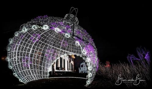 Outdoor mega kerstbal, buiten kerst decoratie, Diversen, Kerst, Gebruikt, Ophalen