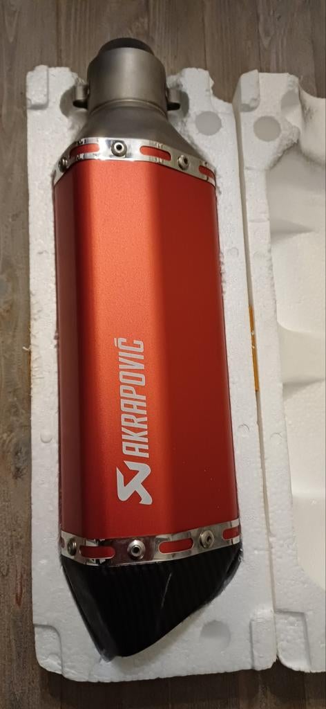 Scooter Uitlaat - Akrapovic Style, Fietsen en Brommers, Brommeronderdelen | Scooters, Ophalen of Verzenden, Gebruikt, Uitlaat