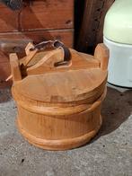 Oide vintage zweedse voorraadpot speculaasplank sigarenmal, Ophalen of Verzenden