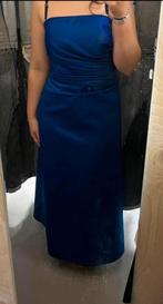 Gala jurk donkerblauw (Mariposa), Nieuw, Blauw, Maat 38/40 (M), Mariposa