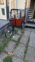 Bakfiets Babboe City - Gebruikt, Fietsen en Brommers, Gebruikt, Huif, Ophalen of Verzenden, 2 kinderen